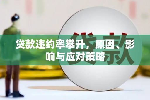 迭部贷款违约率攀升，原因、影响与应对策略