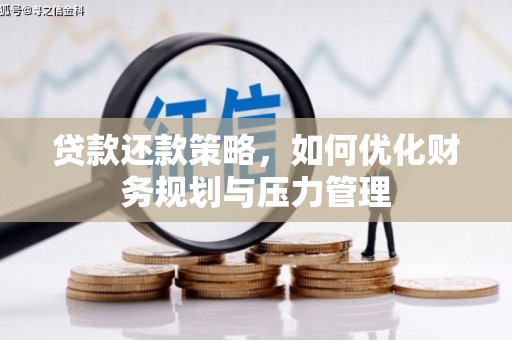 迭部贷款还款策略，如何优化财务规划与压力管理