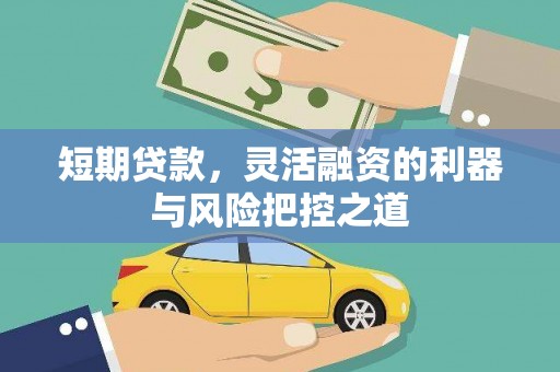 迭部短期贷款，灵活融资的利器与风险把控之道