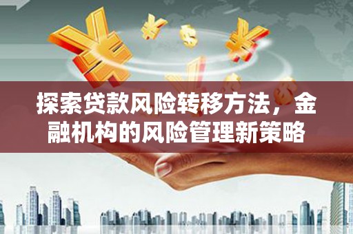 迭部探索贷款风险转移方法，金融机构的风险管理新策略