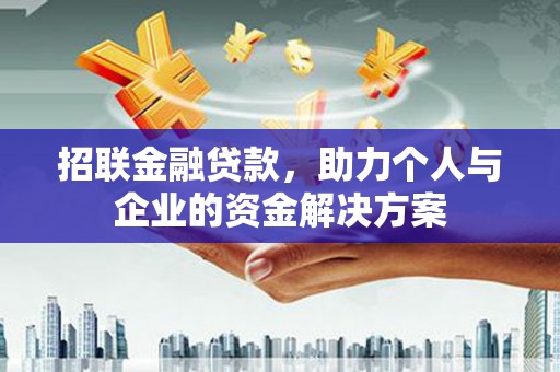迭部招联金融贷款，助力个人与企业的资金解决方案