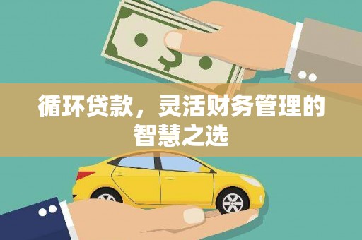迭部循环贷款，灵活财务管理的智慧之选