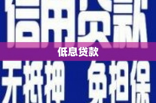 迭部低息贷款