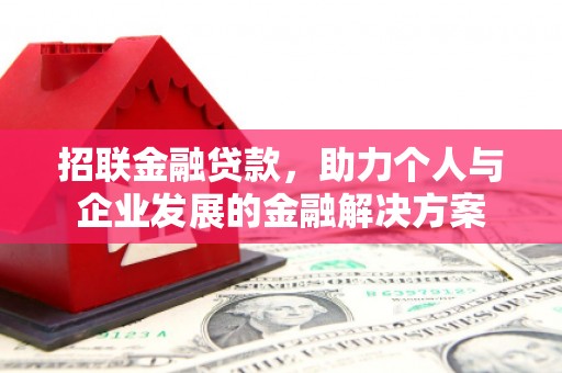 迭部招联金融贷款，助力个人与企业发展的金融解决方案