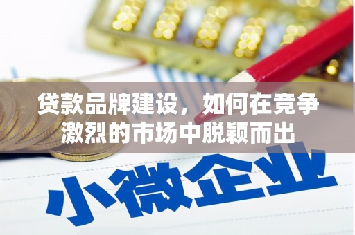 迭部贷款品牌建设，如何在竞争激烈的市场中脱颖而出
