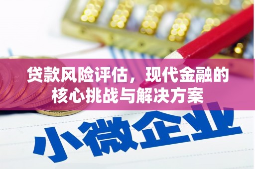 迭部贷款风险评估，现代金融的核心挑战与解决方案