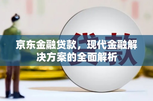 迭部京东金融贷款，现代金融解决方案的全面解析