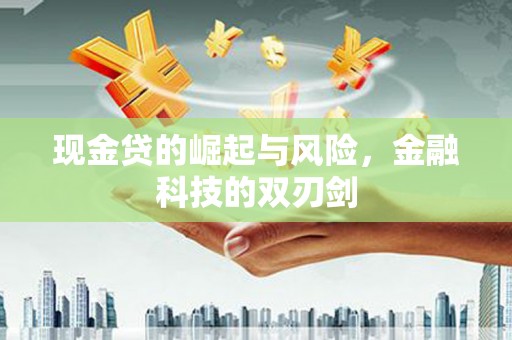 迭部现金贷的崛起与风险，金融科技的双刃剑