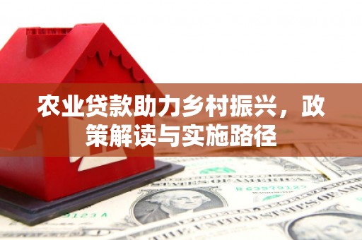 迭部农业贷款助力乡村振兴，政策解读与实施路径