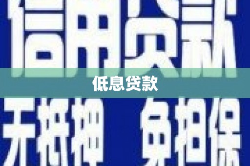 迭部低息贷款