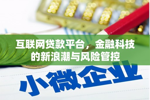迭部互联网贷款平台，金融科技的新浪潮与风险管控