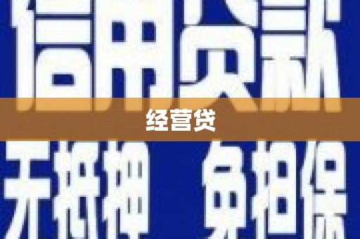 迭部经营贷