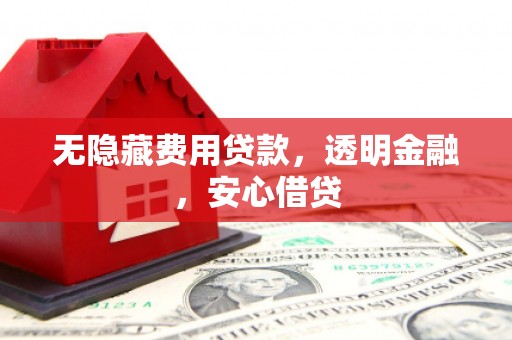 迭部无隐藏费用贷款，透明金融，安心借贷