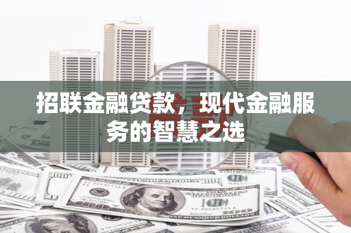 迭部招联金融贷款，现代金融服务的智慧之选