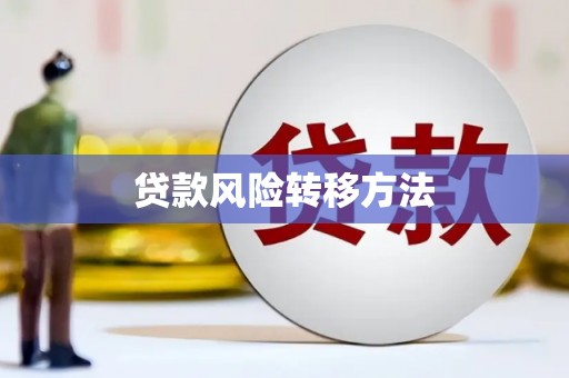 迭部贷款风险转移方法