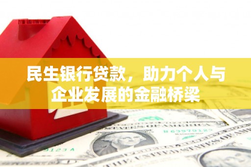 迭部民生银行贷款，助力个人与企业发展的金融桥梁