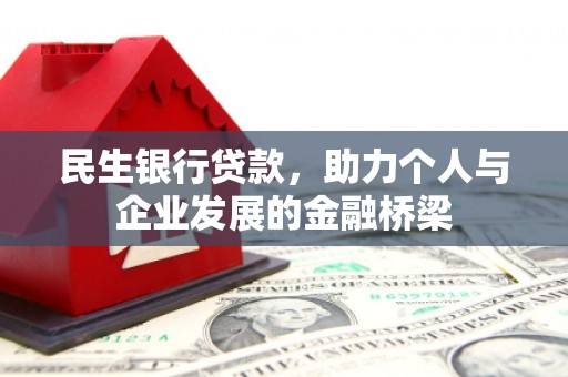迭部民生银行贷款，助力个人与企业发展的金融桥梁