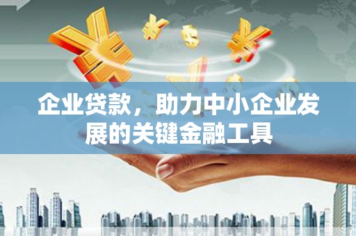 迭部企业贷款，助力中小企业发展的关键金融工具