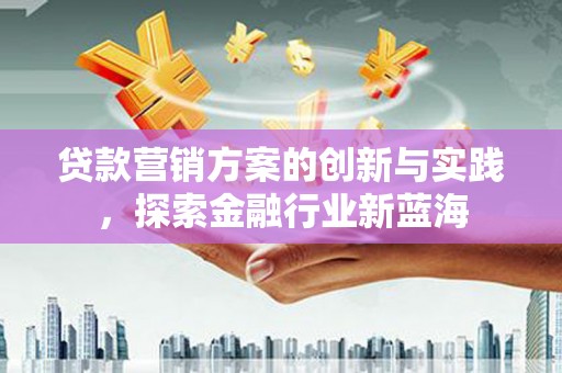迭部贷款营销方案的创新与实践，探索金融行业新蓝海